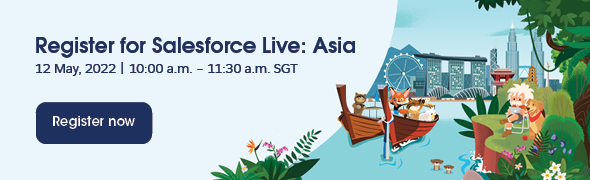 Register for Salesforce Live: Asia